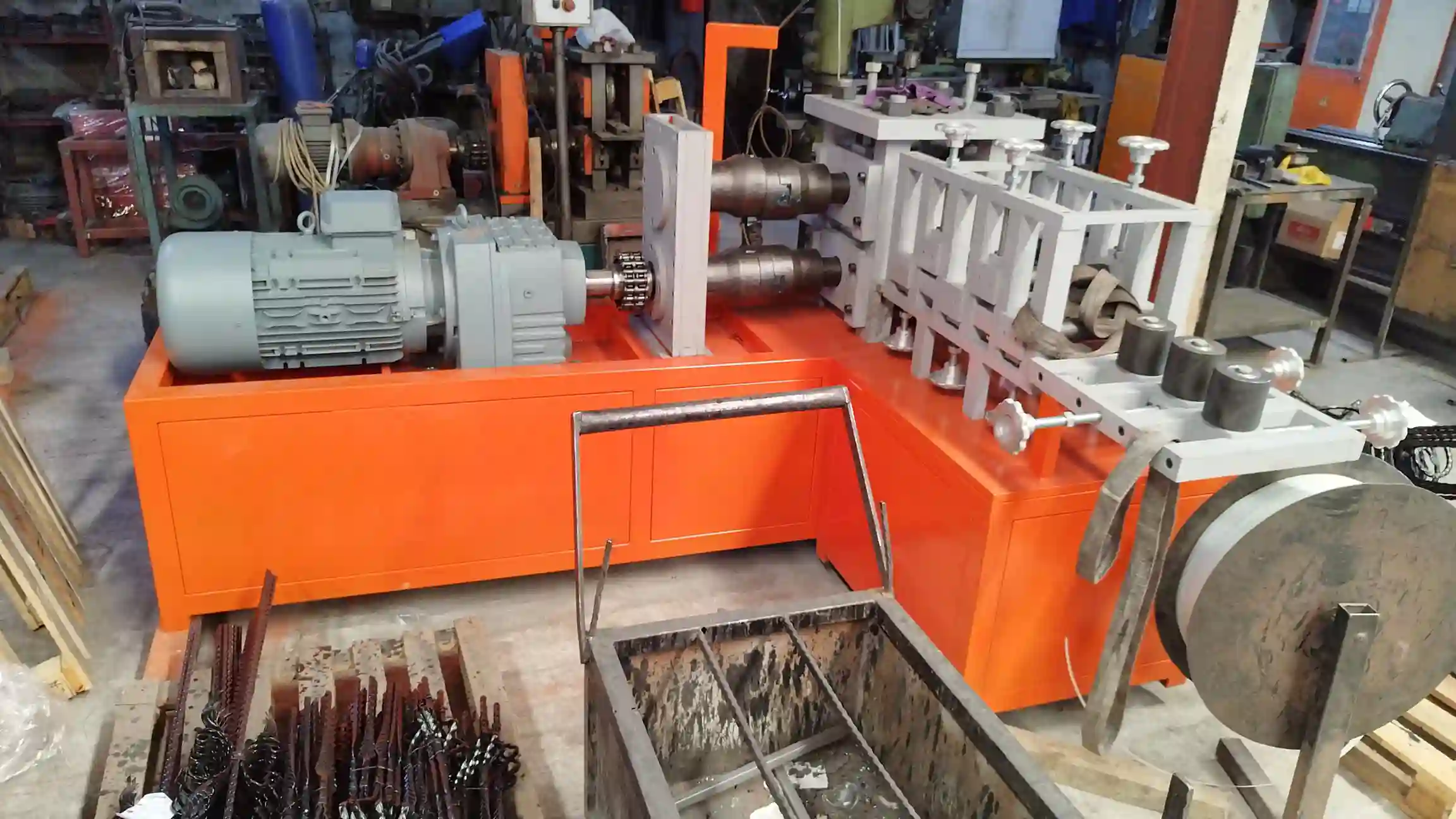 wrought iron cold rolling machine