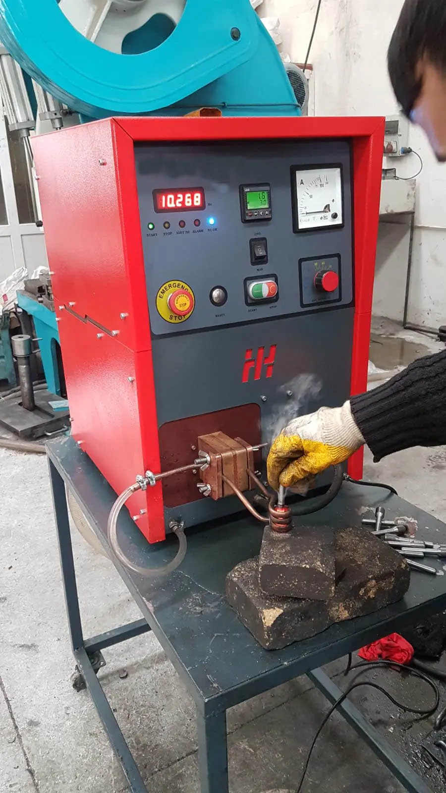 Wrought Iron Induction Heater, 25-100kW